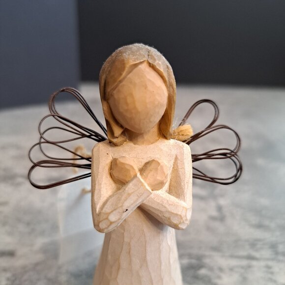 Willow Tree Ornament Sign Of Love 2003 Demdaco 2003 Susan Lordi 4 Inches Tall - Picture 6 of 6